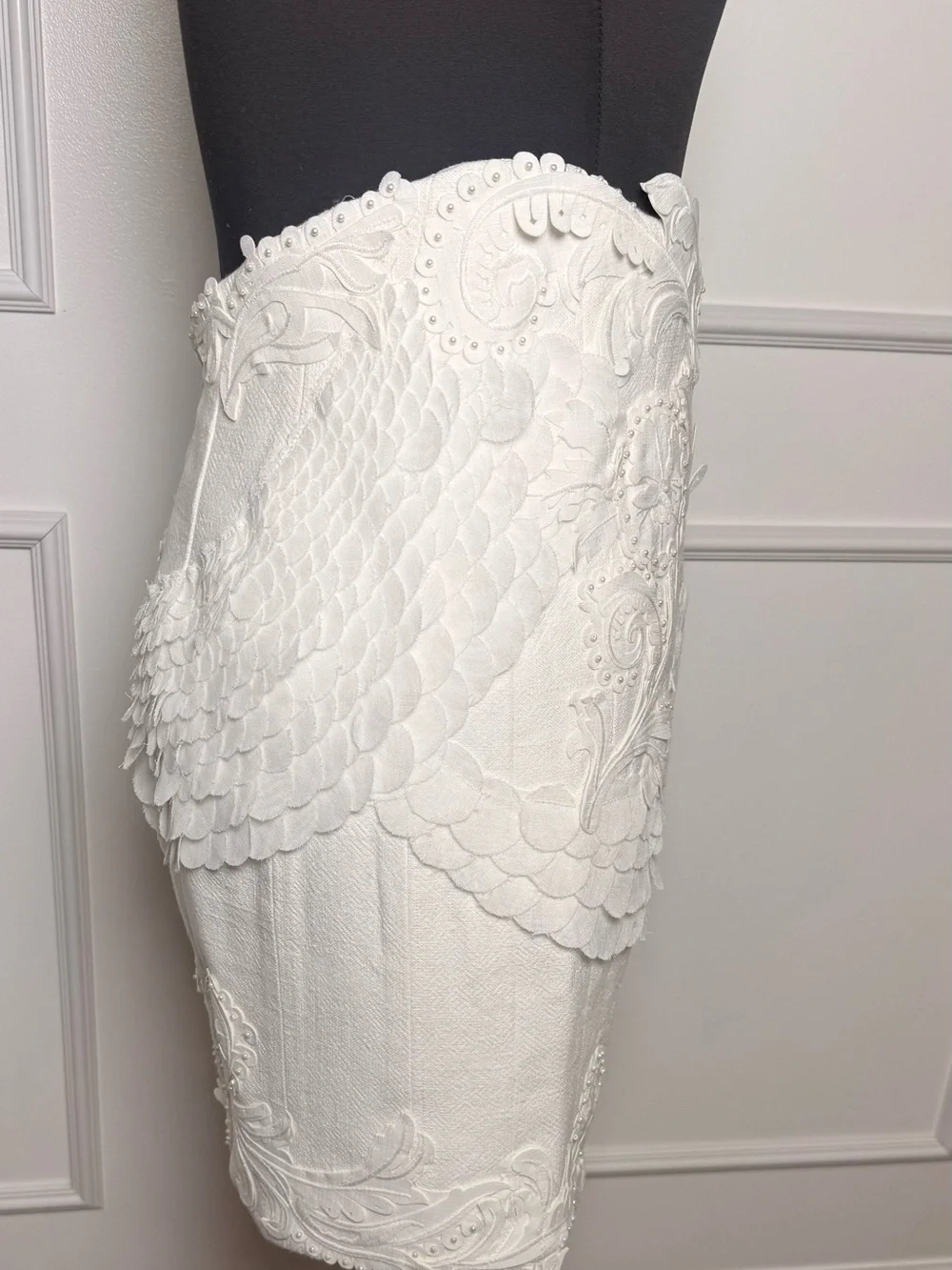 Zimmermann Tama Appliqué Filagree Mini Skirt size 2 Runway Collection Rare - Picture 8 of 15